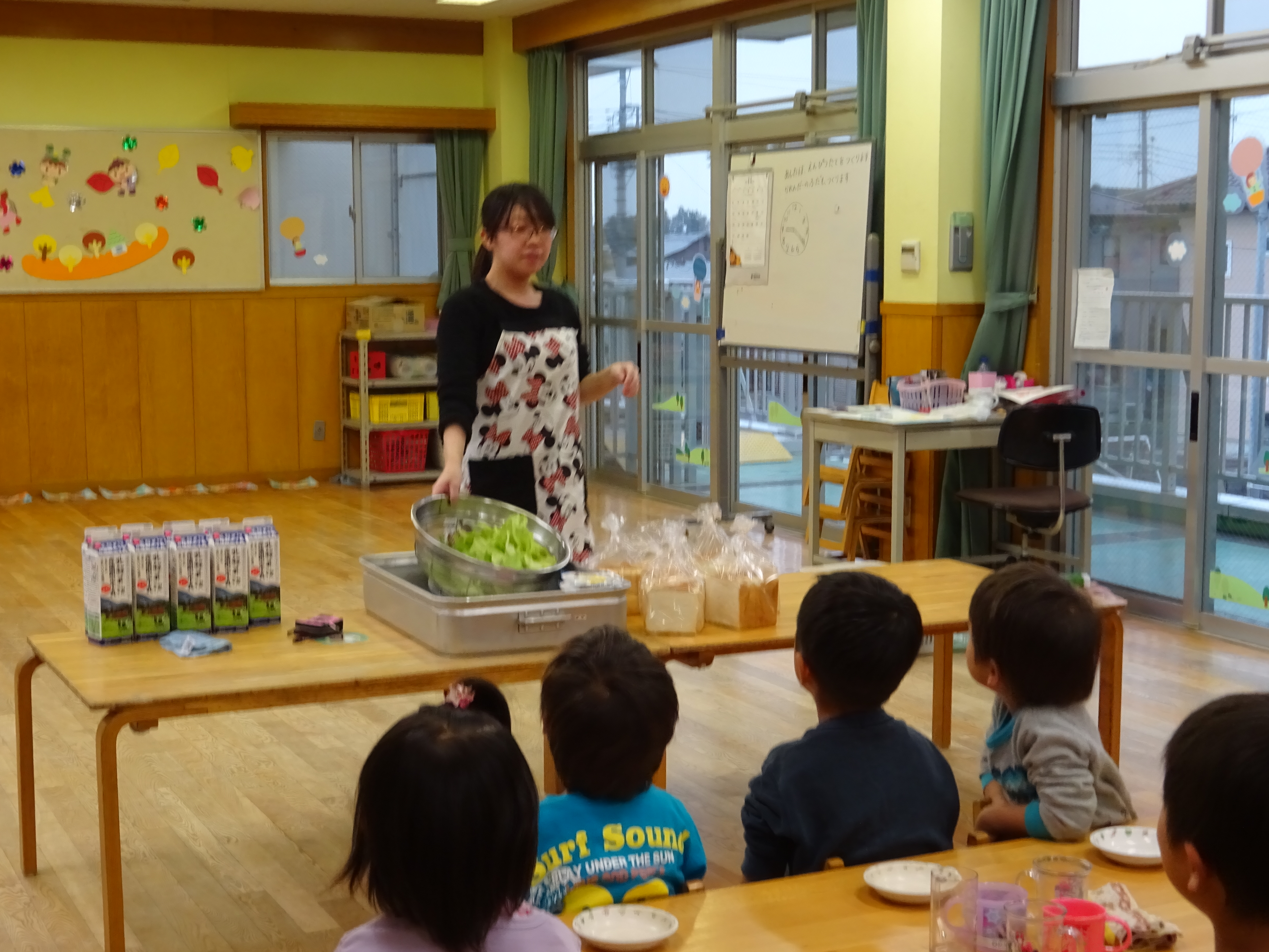 食育の日『オープンサンドを作ろう！』